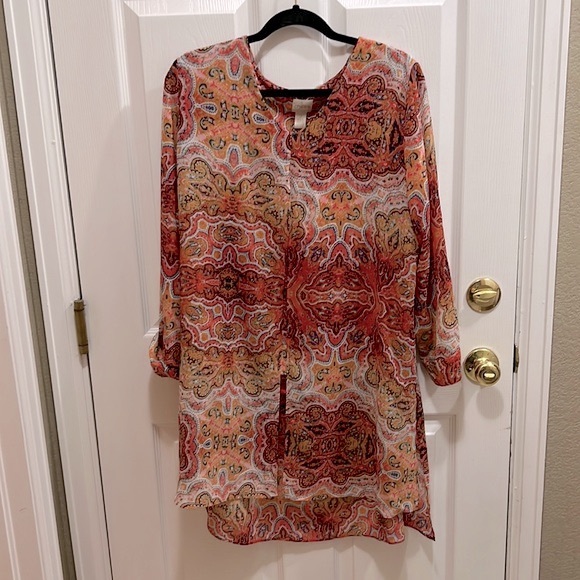 Chico's Tops - Chicos tunic, size 2(medium)